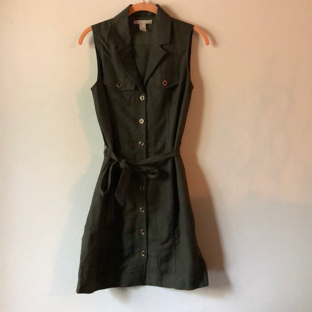 Banana Republic safari dress